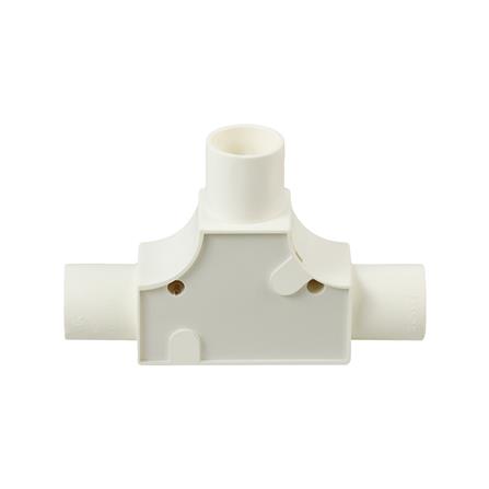 ข้อต่อสามทาง ฝาเปิด PVC ตราช้างNPI 20 มม. มาตรฐาน BS สีขาว_2