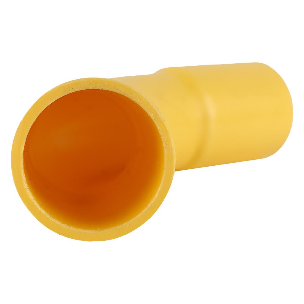 ข้อต่อโค้ง 45 องศา H PVC ตราช้างNPI 1/2 นิ้ว สีเหลือง