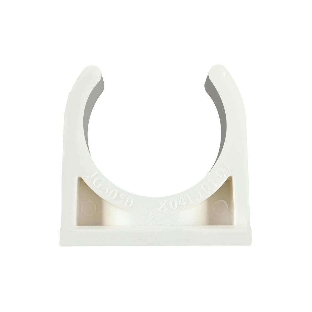 คลิปก้ามปู PVC ตราช้างNPI 20 มม. มาตรฐาน BS สีขาว