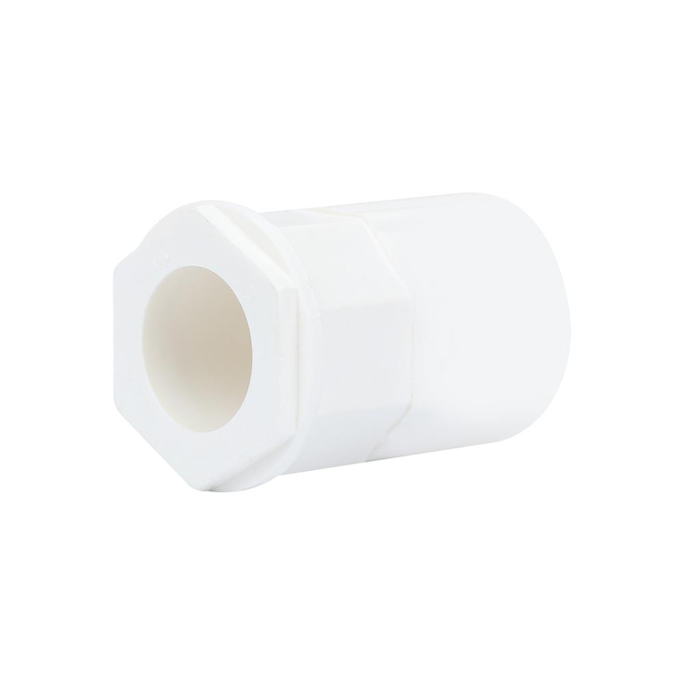 ข้อต่อเข้ากล่อง PVC ตราช้างNPI 20 มม. มาตรฐาน BS สีขาว