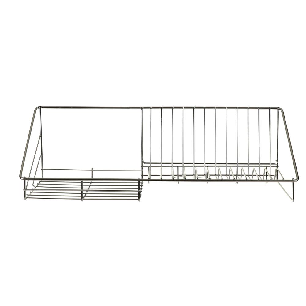 ชั้นคว่ำจานติดผนังสเตนเลส HOME LIVING 106P7 60 ซม.