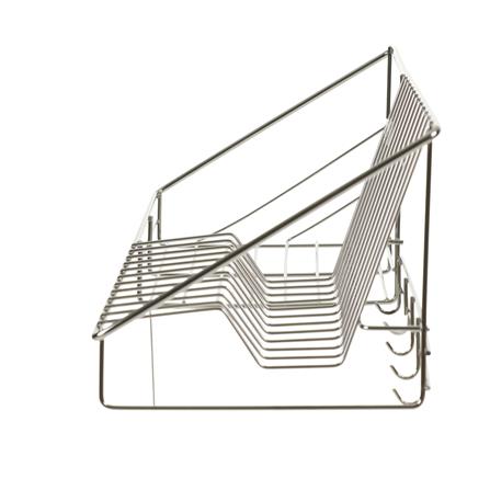 ชั้นคว่ำจานติดผนังสเตนเลส HOME LIVING 106P7 60 ซม._2