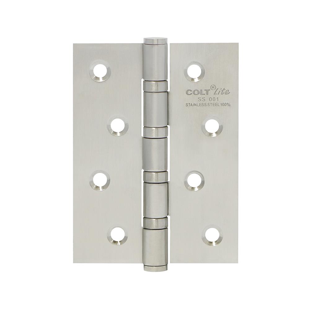 บานพับ 4X3 นิ้ว X 1.5 มม. COLT LITE 001 สีสเตนเลส (แพ็ก 3 ชิ้น)