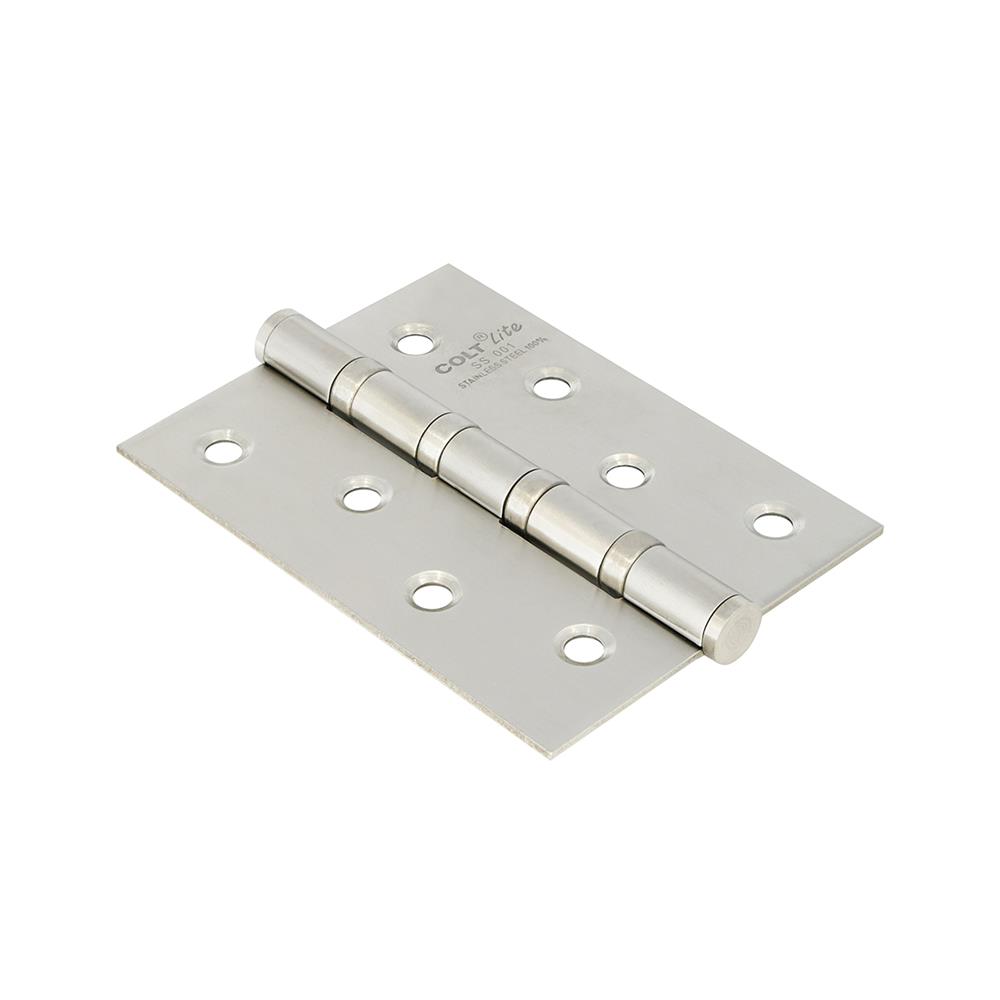 บานพับ 4X3 นิ้ว X 1.5 มม. COLT LITE 001 สีสเตนเลส (แพ็ก 3 ชิ้น)