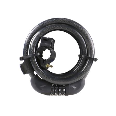กุญแจจักรยาน GLOBAL 12 มม. x 1.5 ม. สีดำ