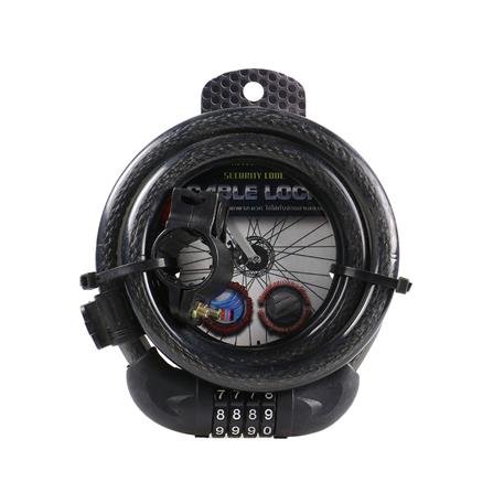 กุญแจจักรยาน GLOBAL 12 มม. x 1.5 ม. สีดำ_1