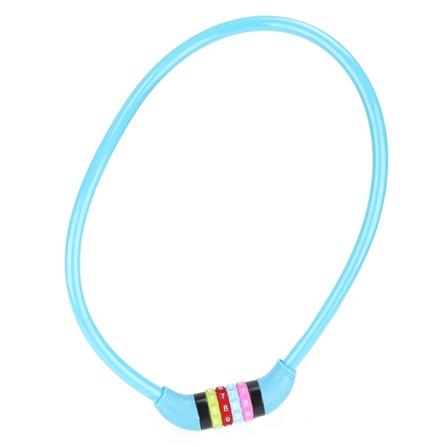 กุญแจจักรยาน GLOBAL 12 มม. x 0.8 ม. สีฟ้า_0