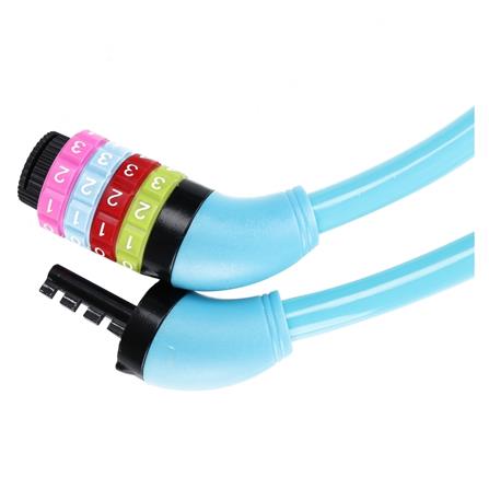 กุญแจจักรยาน GLOBAL 12 มม. x 0.8 ม. สีฟ้า_1