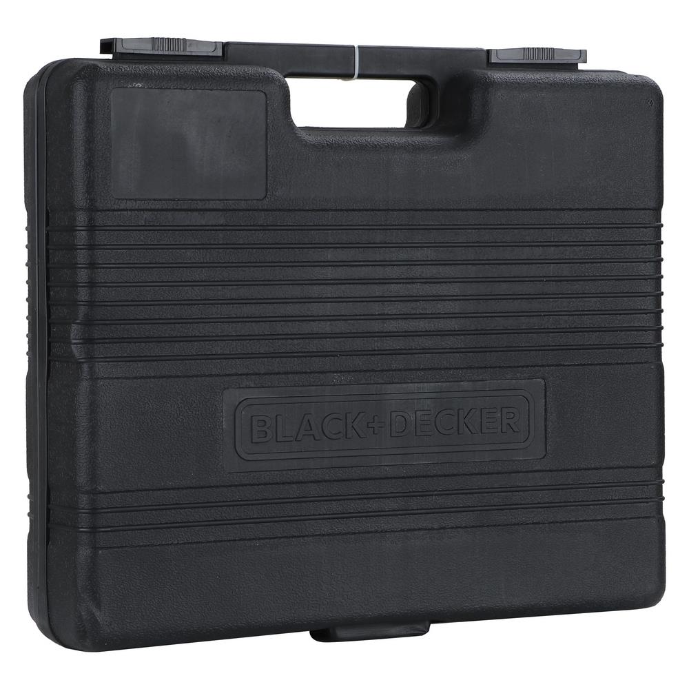 ชุดสว่านกระแทก BLACK&DECKER HD555KMPR B1 13 มม. 550 วัตต์