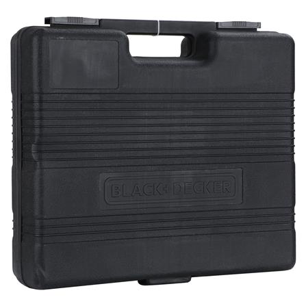 ชุดสว่านกระแทก BLACK&DECKER HD555KMPR B1 13 มม. 550 วัตต์_2