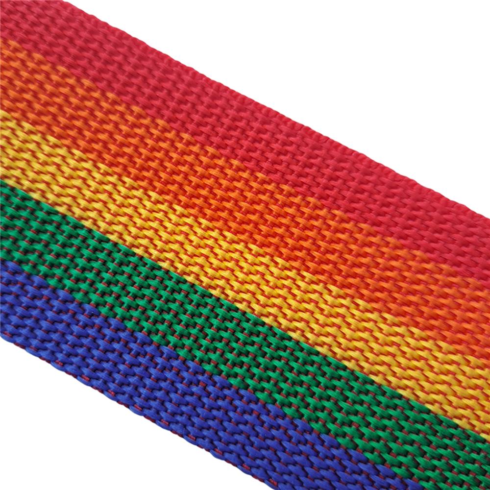 สายรัดกระเป๋าเดินทาง GLOBAL PADLOCK TOURNIQUET สีรุ้ง