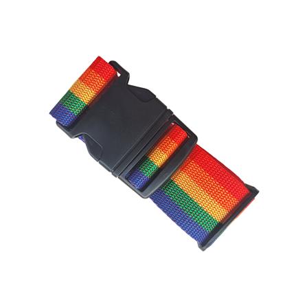 สายรัดกระเป๋าเดินทาง GLOBAL PADLOCK TOURNIQUET สีรุ้ง_1