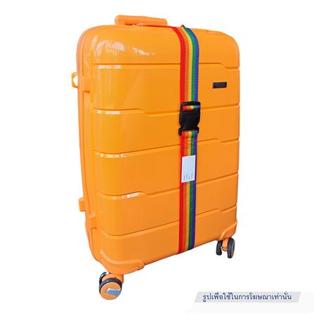 สายรัดกระเป๋าเดินทาง GLOBAL PADLOCK TOURNIQUET สีรุ้ง_7