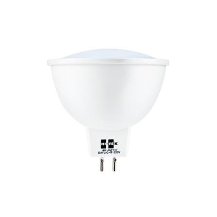 หลอดไฟ LED HI-TEK ECO MR16 220 โวลต์ 6 วัตต์ DAYLIGHT GU5.3 สีขาว