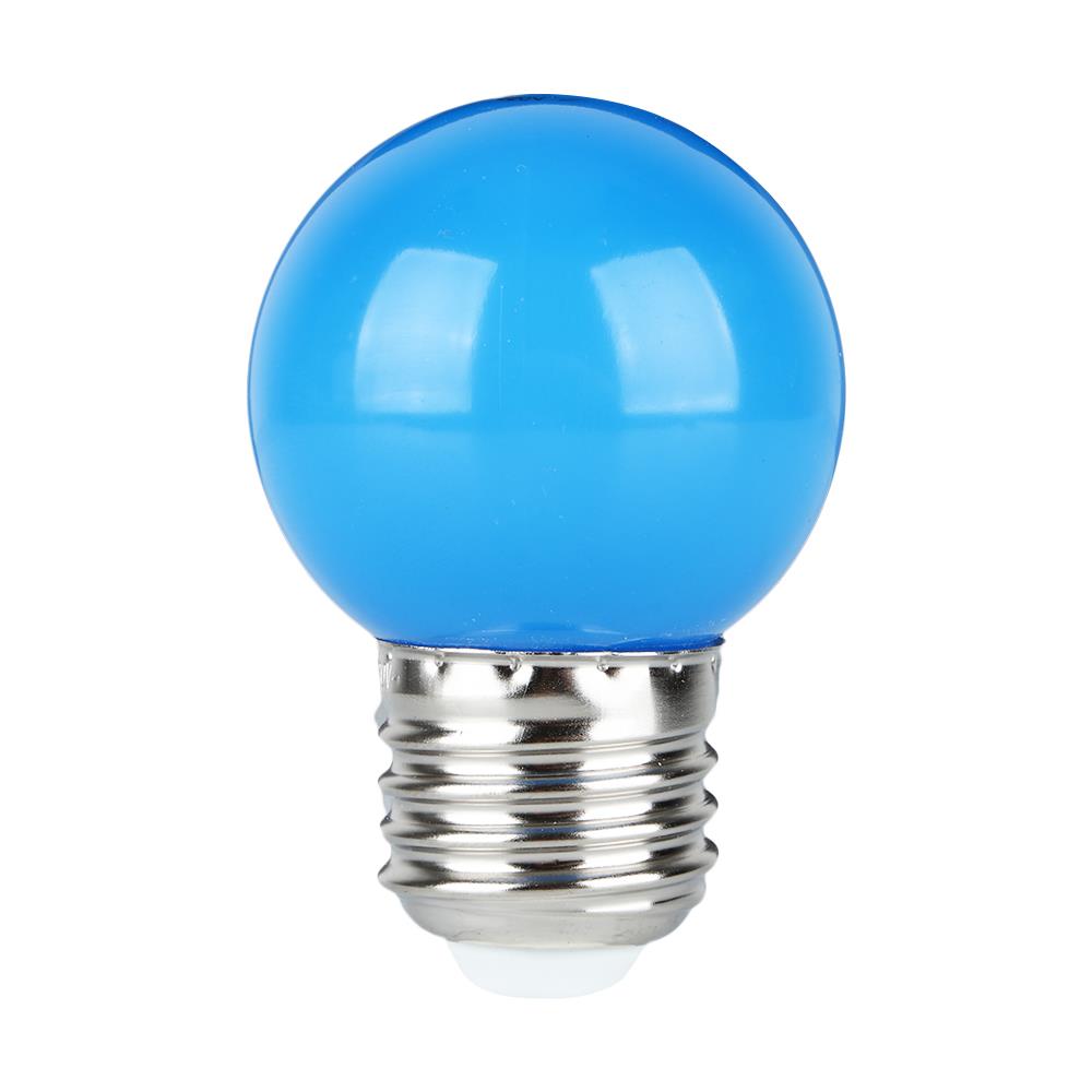 หลอด LED ปิงปอง HI-TEK HLLC00001B 1 วัตต์ E27 สีน้ำเงิน