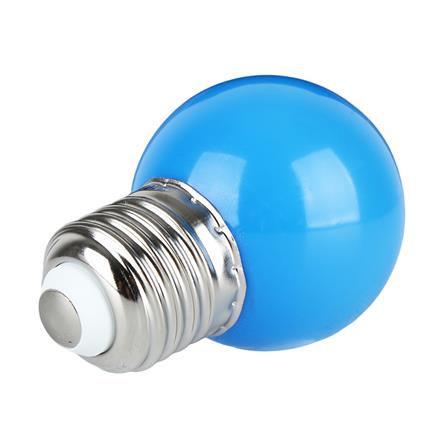 หลอด LED ปิงปอง HI-TEK HLLC00001B 1 วัตต์ E27 สีน้ำเงิน_1