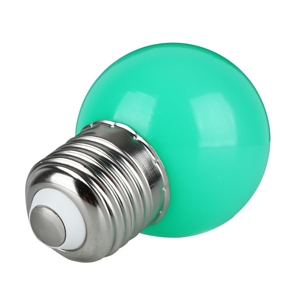 หลอด LED ปิงปอง HI-TEK HLLC00001G 1 วัตต์ E27 สีเขียว