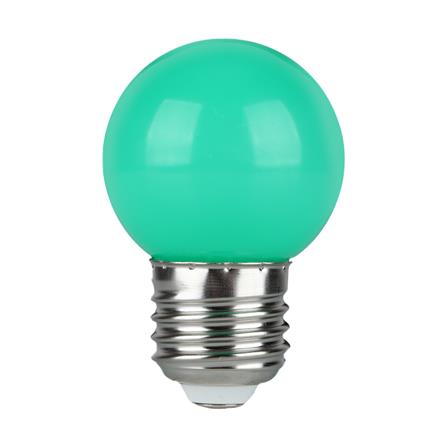 หลอด LED ปิงปอง HI-TEK HLLC00001G 1 วัตต์ E27 สีเขียว