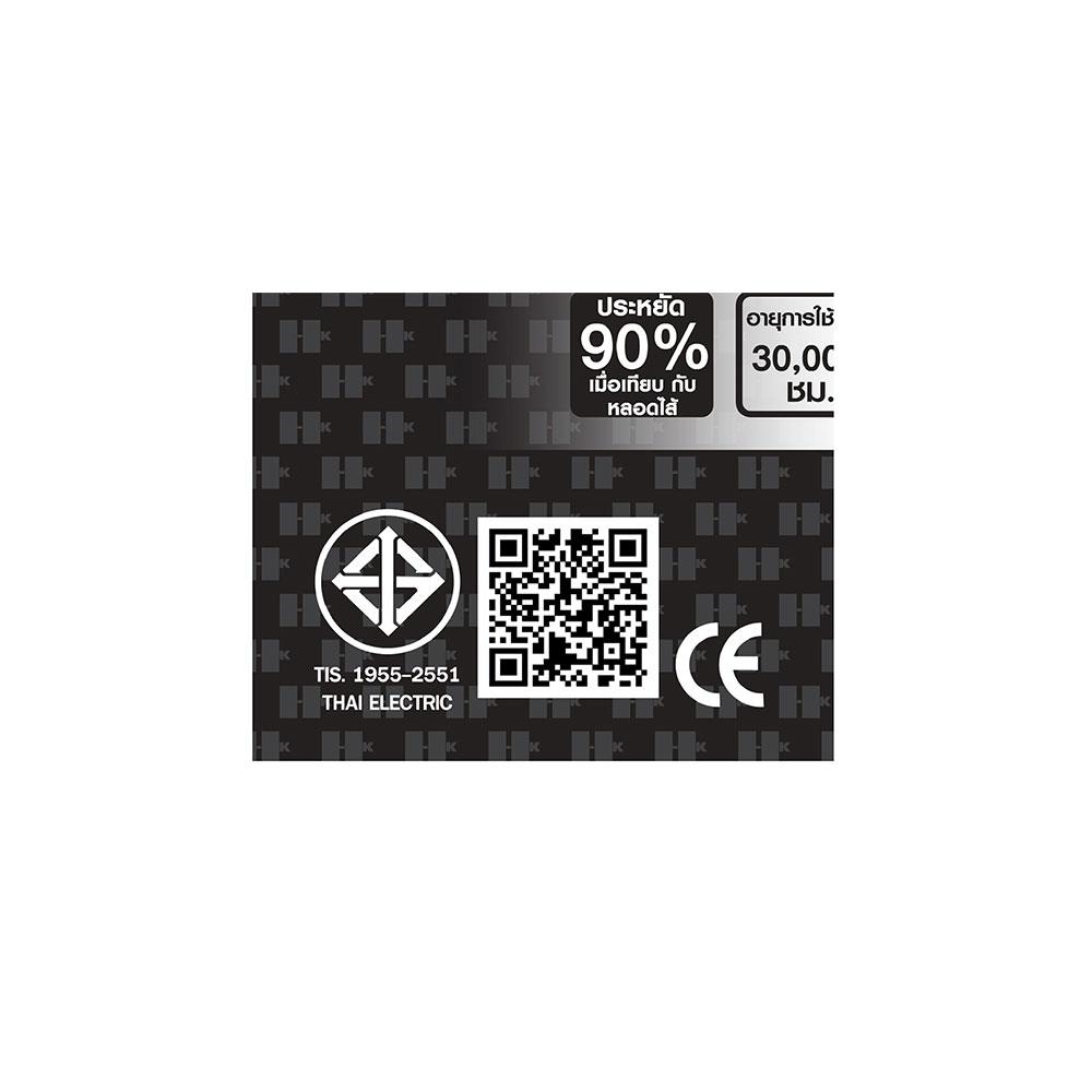 หลอด LED HI-TEK FILAMENT G95 6 วัตต์ WARMWHITE E27