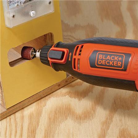 เครื่องเจียรคอตรง BLACK&DECKER RT18KA-B1 180 วัตต์_2