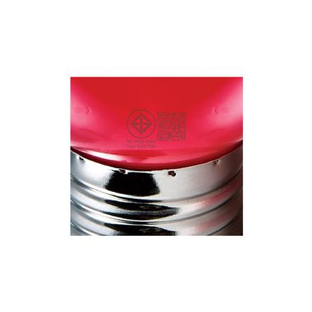 หลอด LED ปิงปอง HI-TEK HLLC00001R 1 วัตต์ E27 สีแดง_3