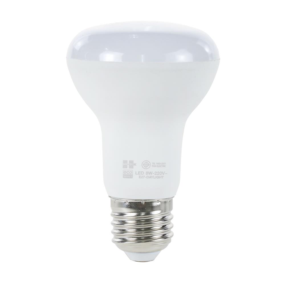 หลอดไฟ LED HI-TEK ECO สปอทไลท์ 8 วัตต์ DAYLIGHT E27 สีขาว