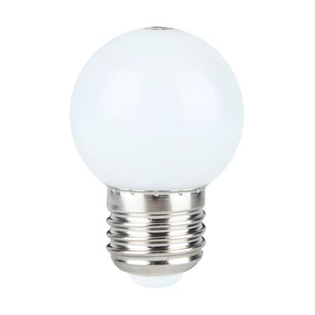 หลอด LED ปิงปอง HI-TEK HLLC00001W 1 วัตต์ E27 สีขาว