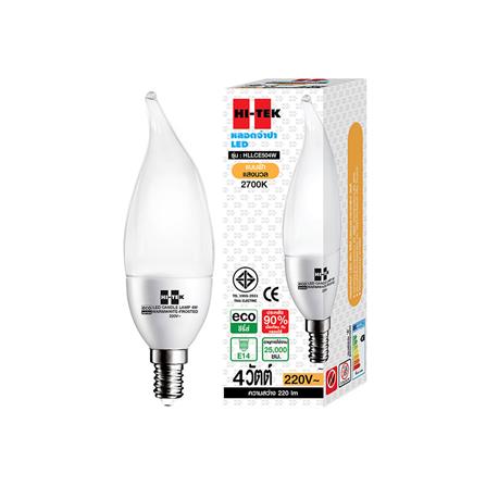 หลอด LED HI-TEK ECO OPERA 4 วัตต์ E14 WARMWHITE_2