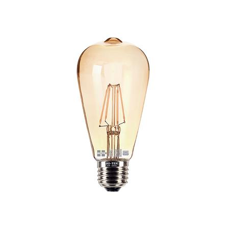 หลอด LED HI-TEK FILAMENT EDISON 6 วัตต์ WARMWHITE E27
