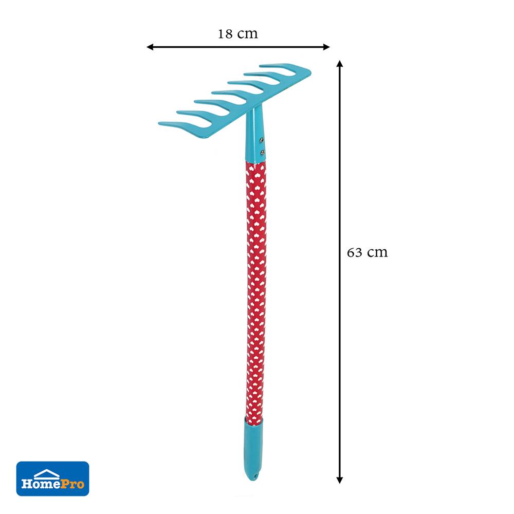 คราด HOME LIVING GA10013 สีฟ้า