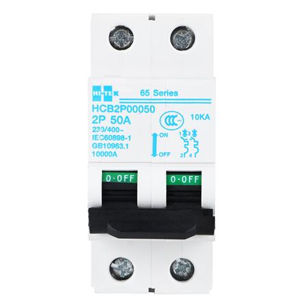 เมนเซอร์กิตเบรกเกอร์ 50 แอมป์ 1 เฟส HI-TEK_1