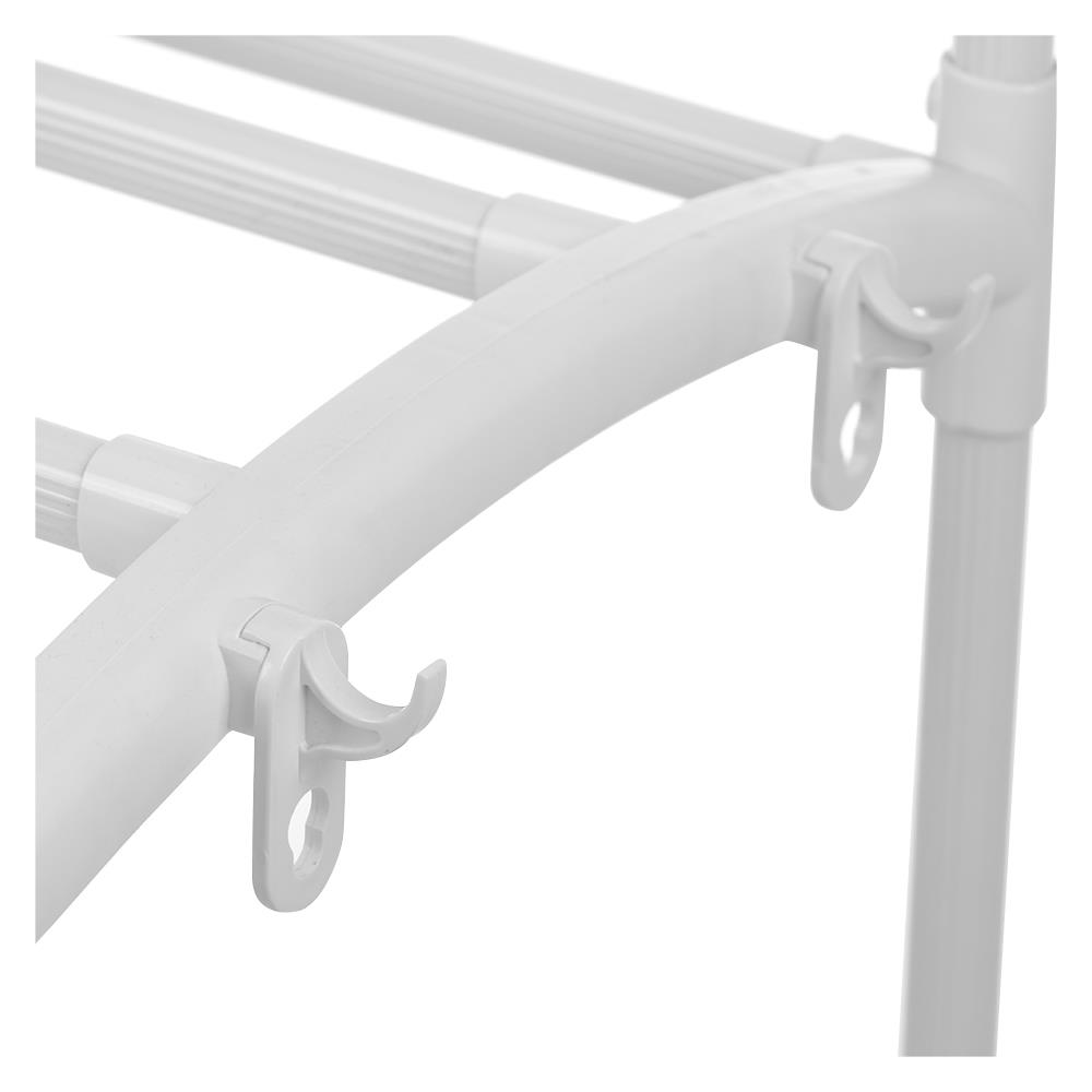 ราวตากผ้าเหล็กมีล้อ 8 เส้น PLIM 1.2 เมตร