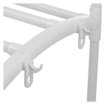 ราวตากผ้าเหล็กมีล้อ 8 เส้น PLIM 1.2 เมตร_2