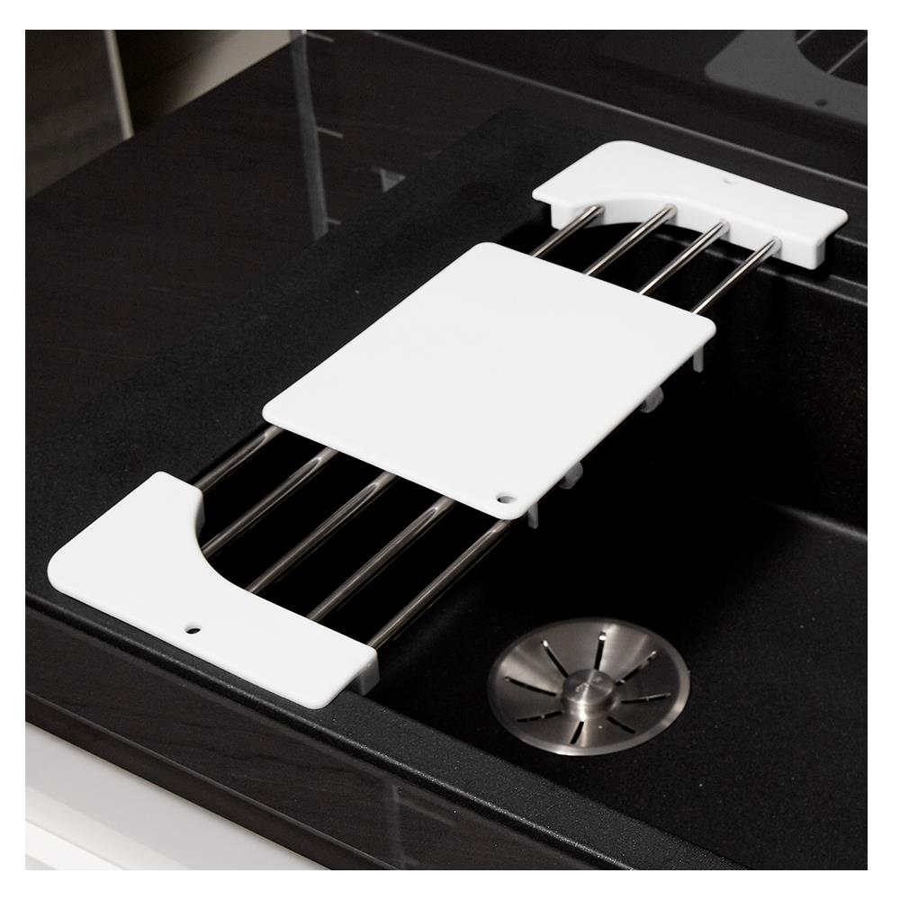 เขียงยืดหด PARNO CHOPPING RACK สีขาว