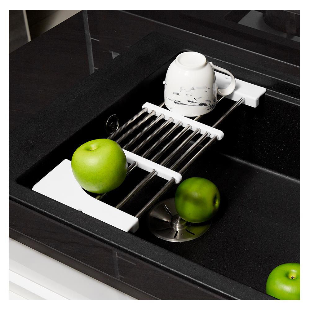 เขียงยืดหด PARNO CHOPPING RACK สีขาว