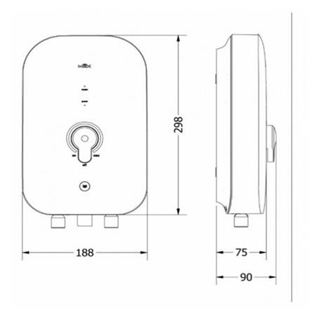 เครื่องทำน้ำอุ่น MEX COCO 3C(MRA) 3700 วัตต์_3