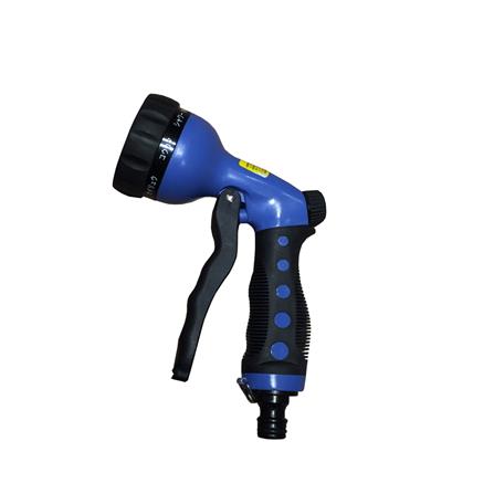 ปืนฉีดน้ำ 7 ฟังก์ชัน SOFT GRIP ARAI สีดำ-น้ำเงิน_1