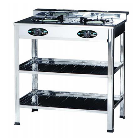 เตาแก๊สตั้งพื้น 2 หัวแก๊ส DYNA HOME DF-484_0