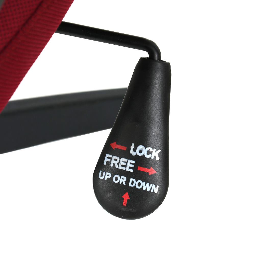 เก้าอี้สำนักงาน FURDINI VIO WA98 สีดำ/แดง