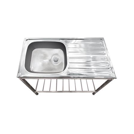 ซิงค์ขาตั้ง 1 หลุม 1 ที่พัก TECNOSTAR STT 10050 สเตนเลส_2