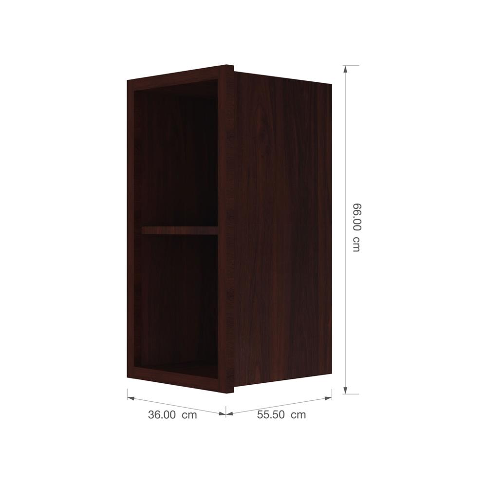 ตู้แขวนจบมุม KITZCHO EAZY 36x66 ซม. สีโอ๊ค