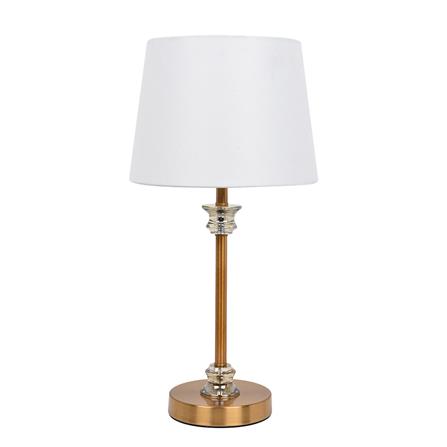 ไฟตั้งโต๊ะ MODERN MT1698 CARINI โลหะ ขาว/ทองแดง_0