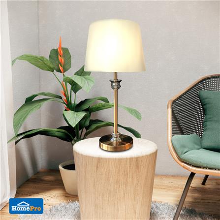 ไฟตั้งโต๊ะ MODERN MT1698 CARINI โลหะ ขาว/ทองแดง_4