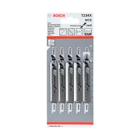 ใบเลื่อยจิ๊กซอ BOSCH T234X แพ็ก 5 ชิ้น_2