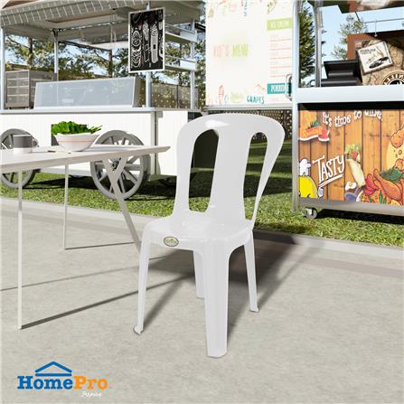 เก้าอี้พลาสติก SPRING NORMA CHAIR สีขาว_4