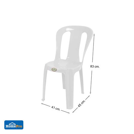 เก้าอี้พลาสติก SPRING NORMA CHAIR สีขาว_6