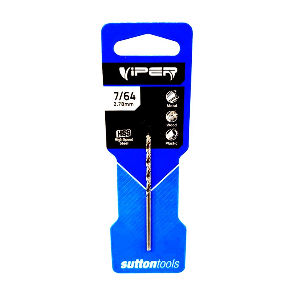 ดอกเจาะเหล็ก SUTTONTOOLS HIGH SPEED 7/64 นิ้ว