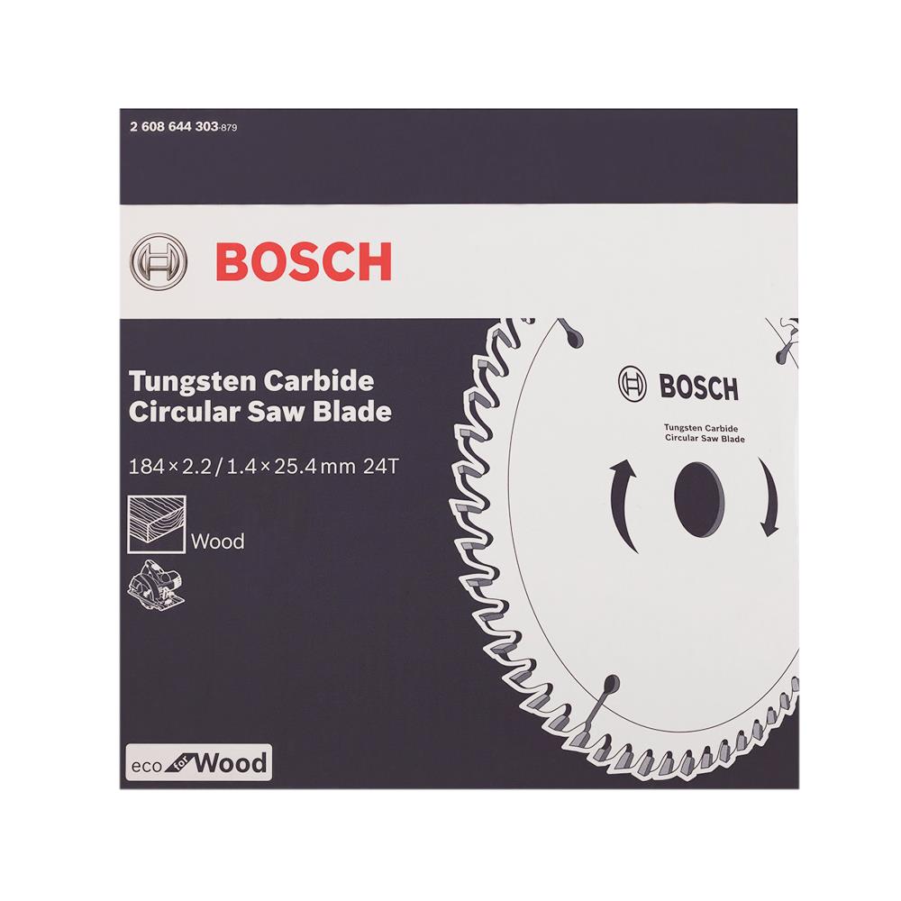 ใบเลื่อยวงเดือน BOSCH ECO 7" 24 ซี่ฟัน