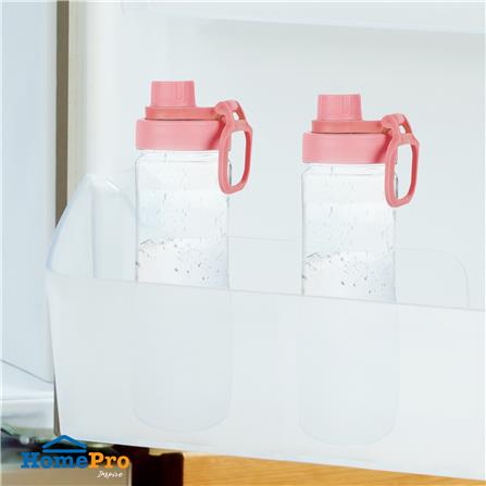 ขวดน้ำพลาสติกทรง BODY HL ฝากดสีชมพู_4