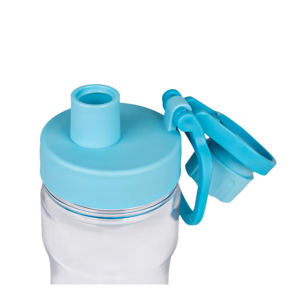 ขวดน้ำพลาสติกทรง BODY HL ฝากดสีฟ้า